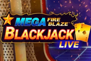 Mega Fire Blaze Blackjack Live - BEERSLOT365