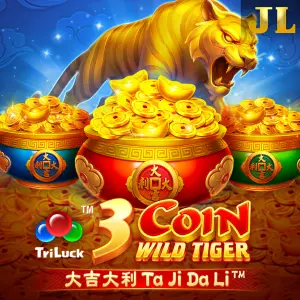 Jili : 3 Coin Wild Tiger - BEERSLOT365